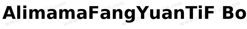 AlimamaFangYuanTiF BoldSquare字体转换